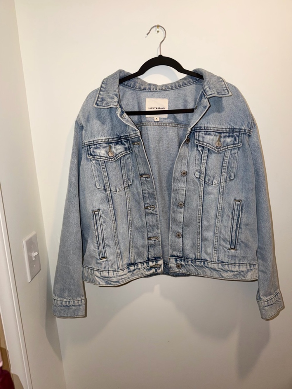 Lucky Brand Light Blue Denim Jacket